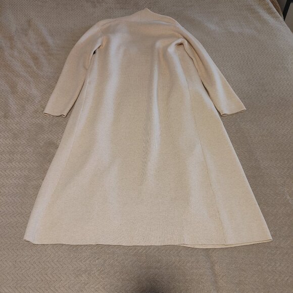 Max Sport Women's Long Cardigan Sweater, Color: Heather Stone, Size: Small - Picture 5 of 16